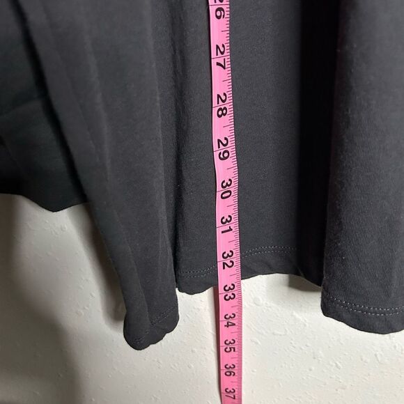 Torrid Roses Classic Fit Cotton Slashed Neck Long Sleeve Tee - Picture 7 of 11